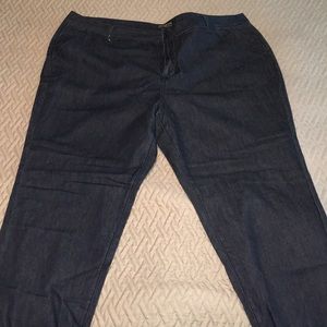 Dark denim forever 21 joggers